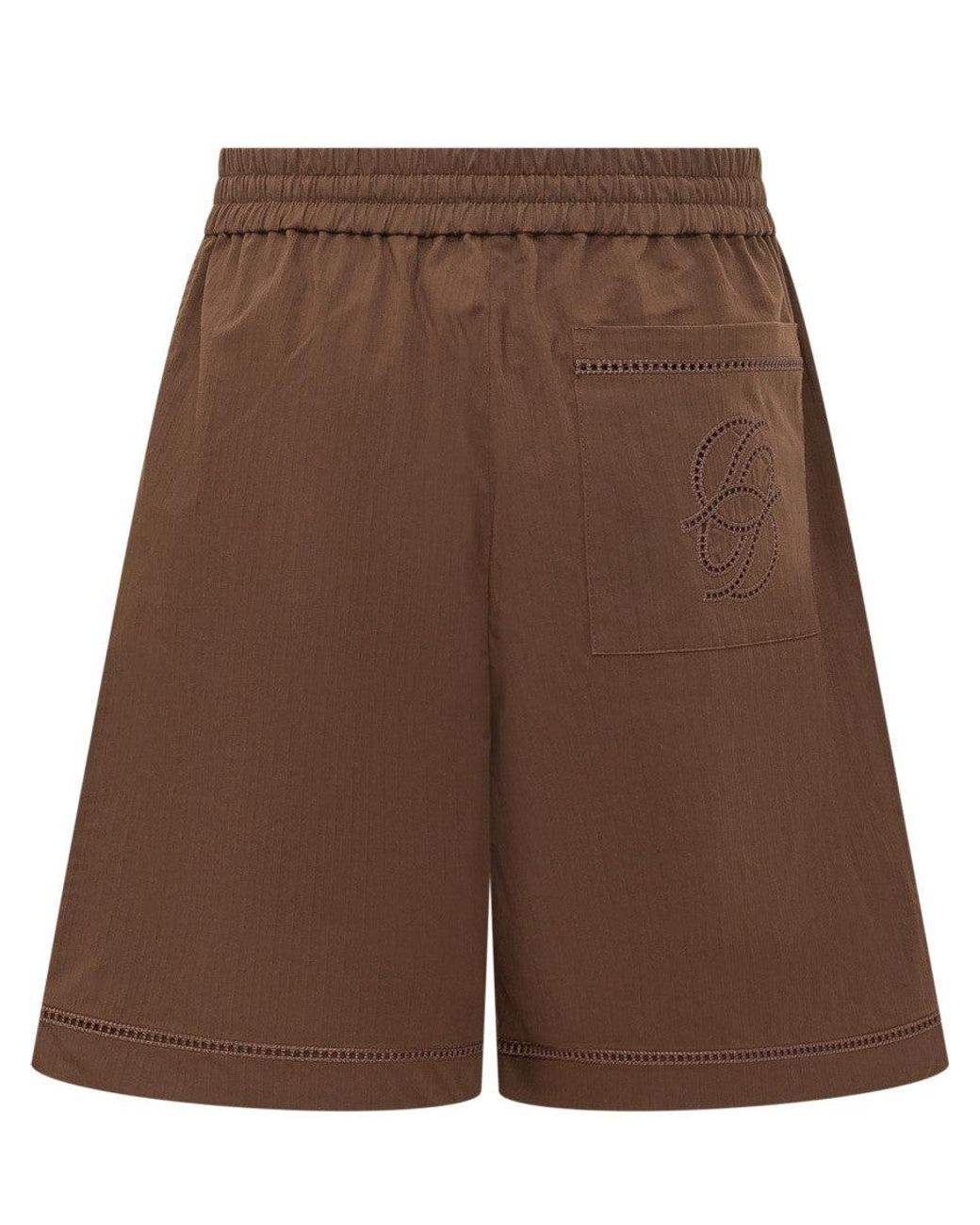Drole de Monsieur Brown Dark Solid Shorts for men