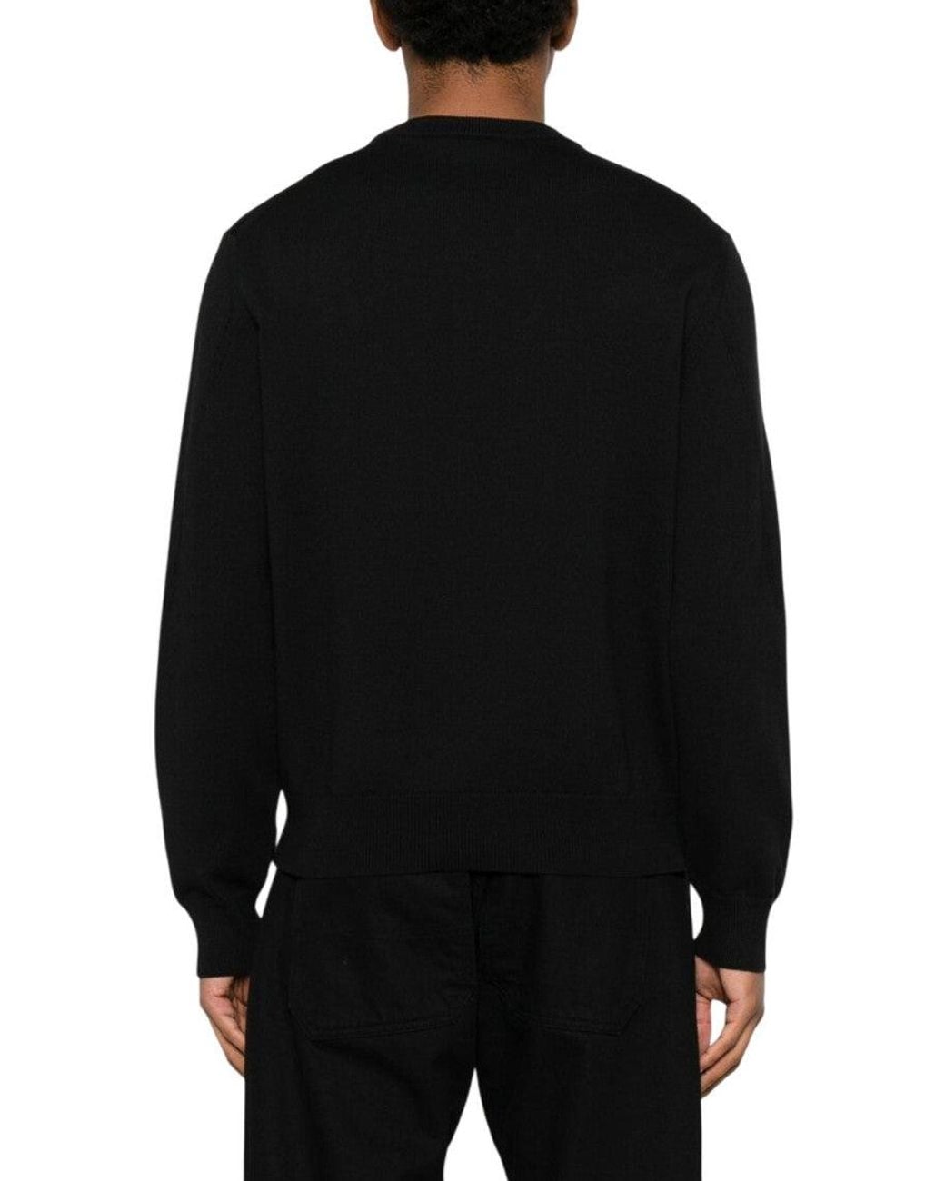 Givenchy Black Crew Neck Sweater for men