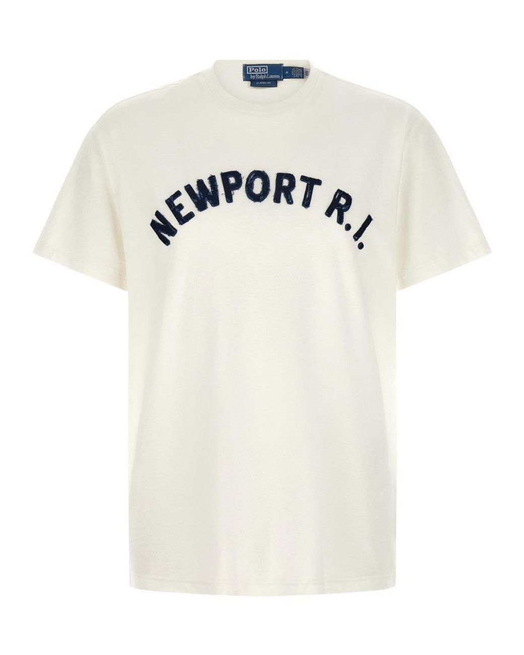 Polo Ralph Lauren White Cotton T-Shirt for men