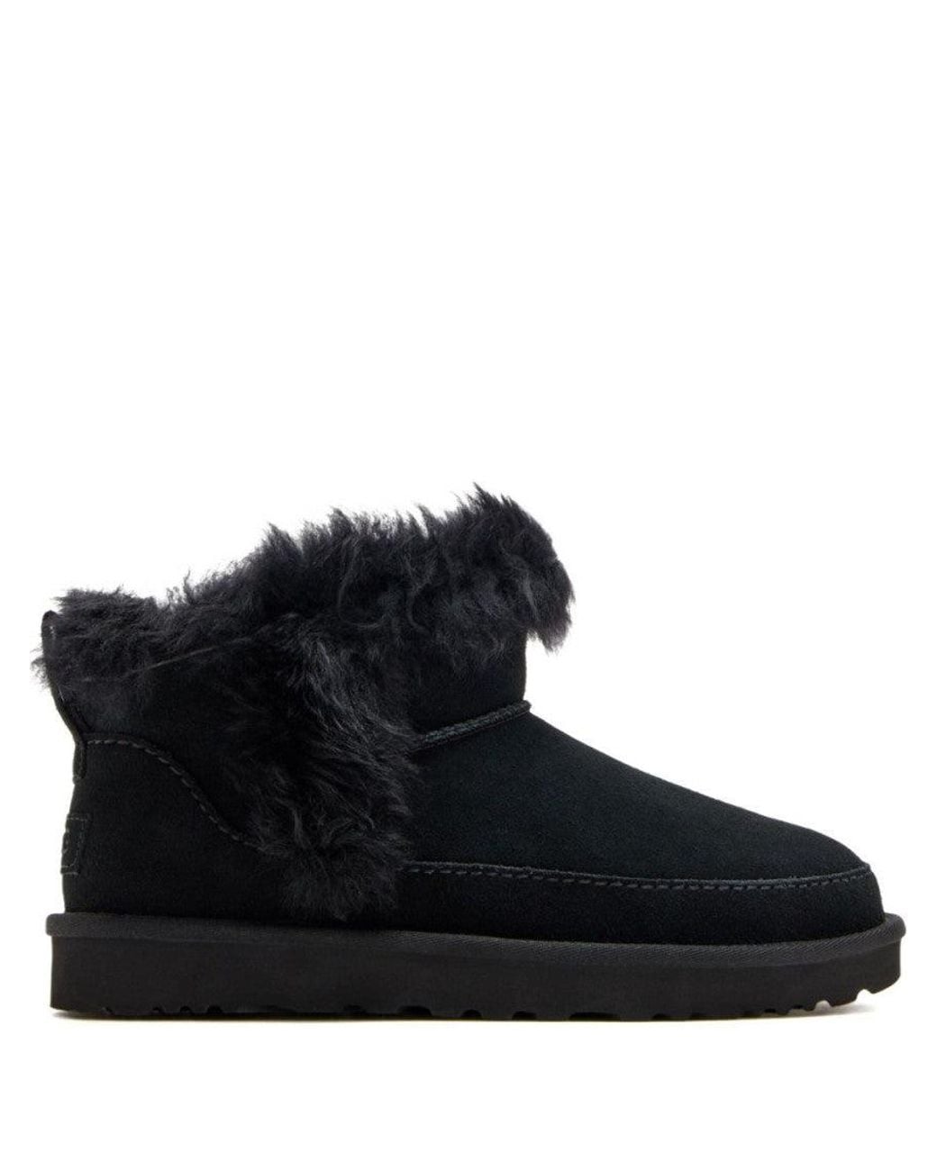 Ugg Black "Classic Ultra Mini Chalet"