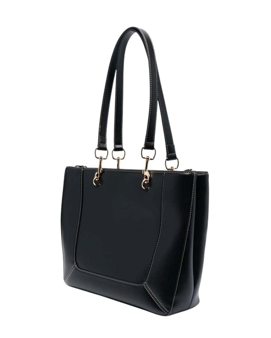 Love Moschino Black Logo Medium Tote