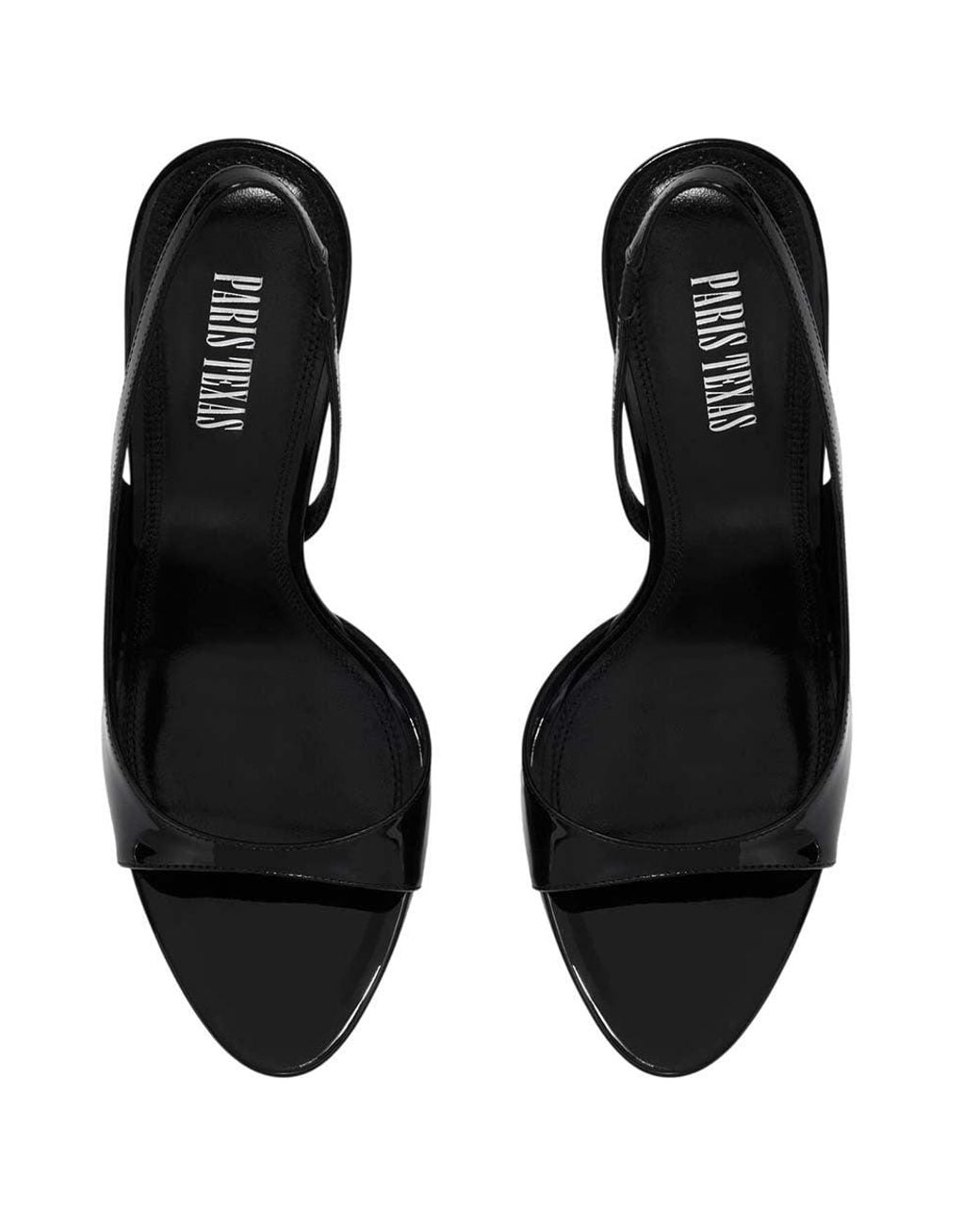 Paris Texas White Slingback Heels