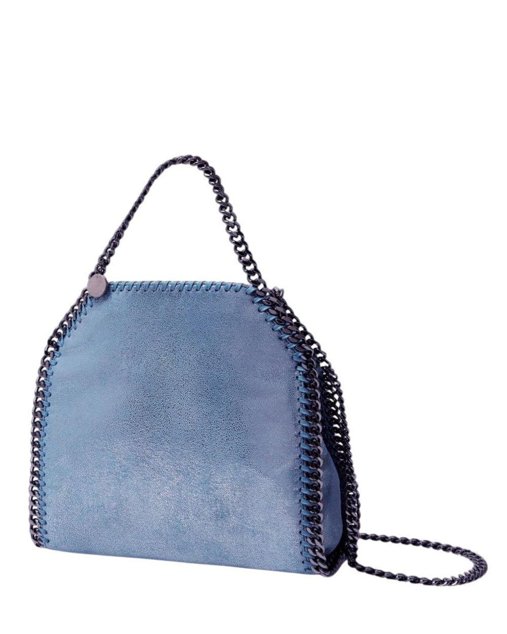 Stella McCartney Blue Falabella Mini Tote