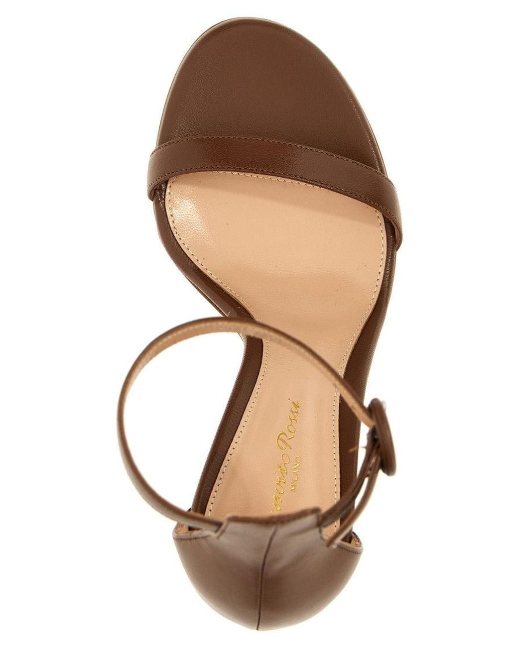 Gianvito Rossi Metallic 'Gaeta' Sandals