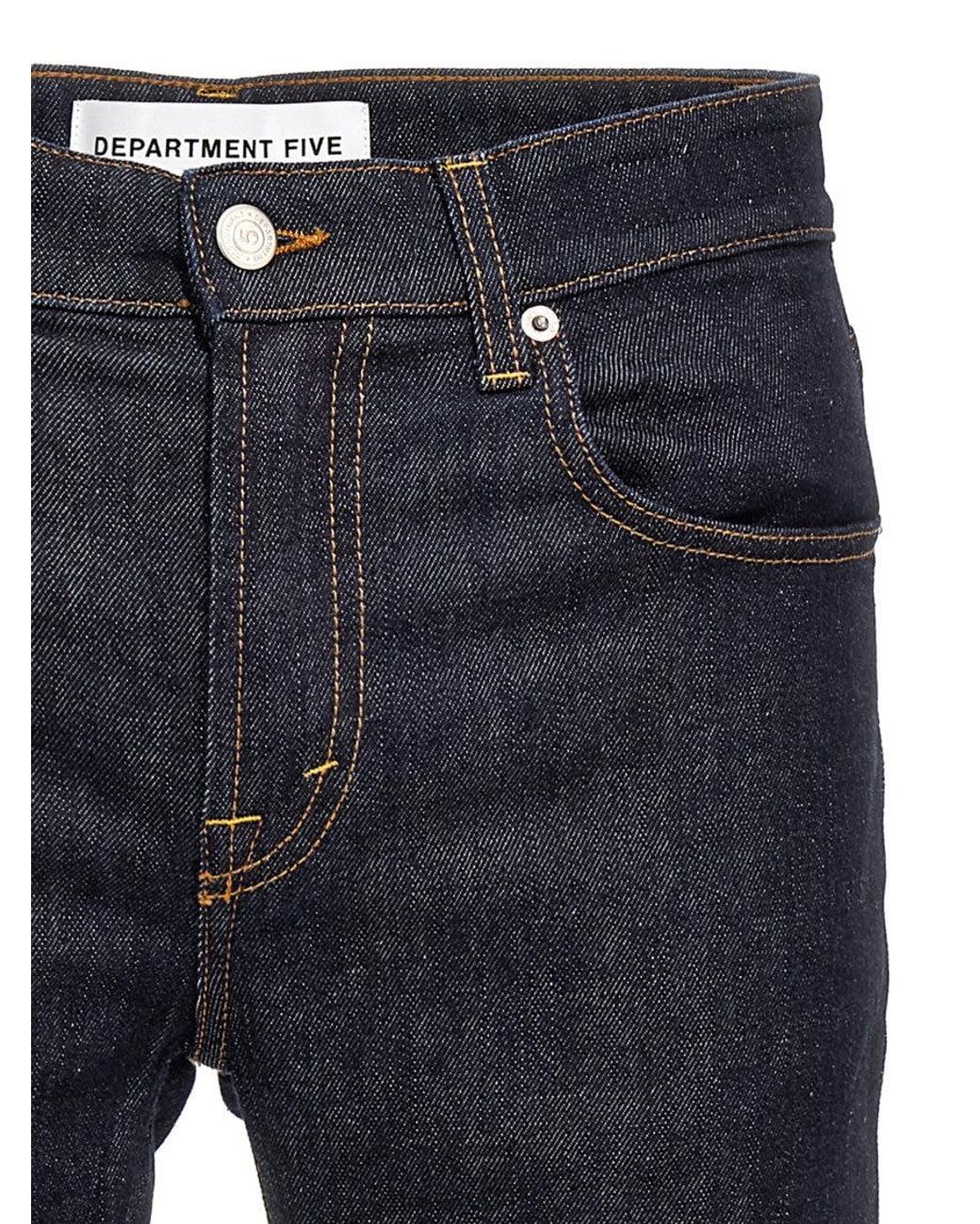 Department 5 Blue Denim Jeans for men