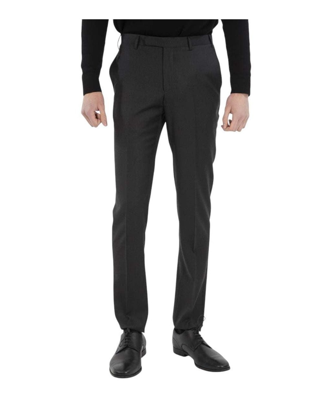 Corneliani Black Tailored Trousers for men