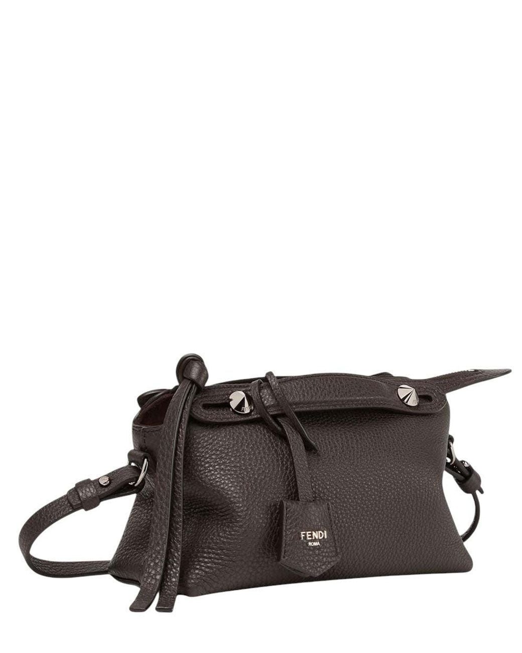 Fendi Brown Dark By The Way Mini Duffle Bag
