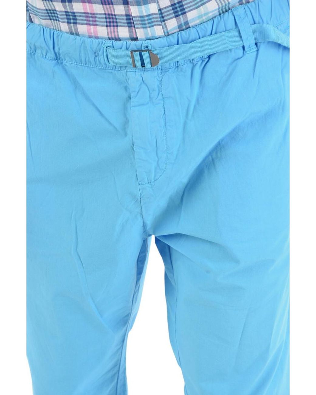 Woolrich Blue Regular Trousers for men