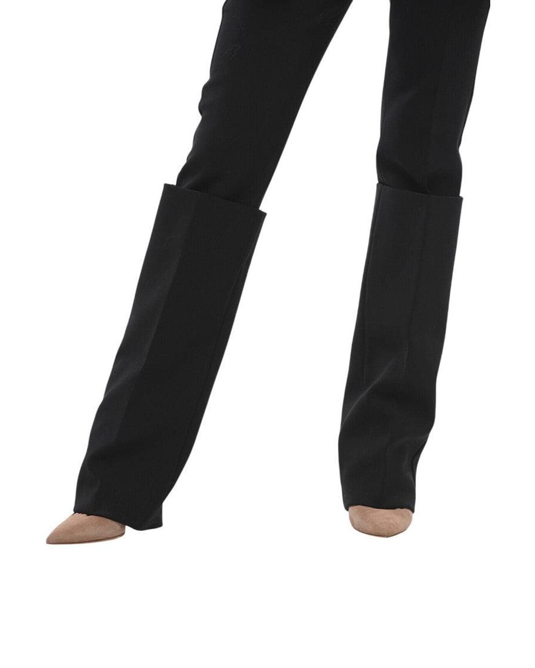 Sportmax Black Flared Pants