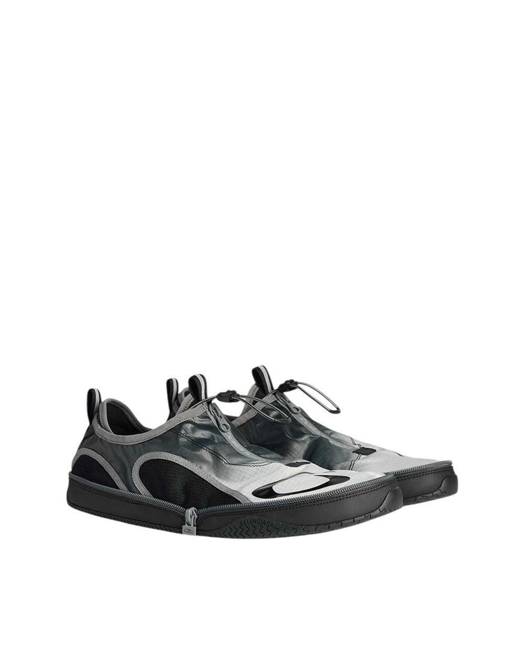 Balenciaga White Gradient Sneakers for men