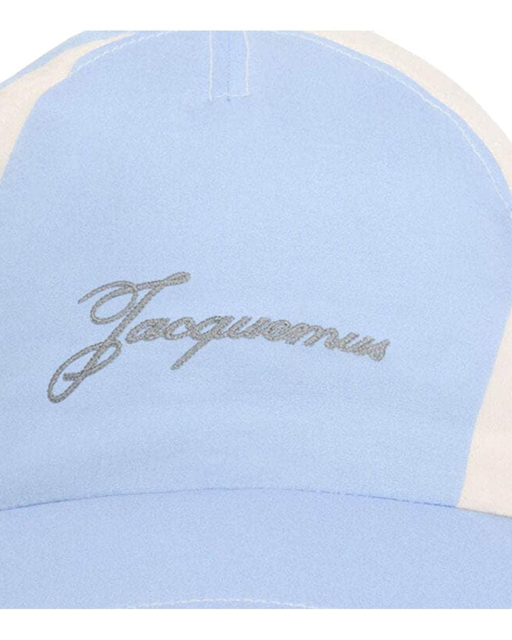 Jacquemus Blue Logo Baseball Cap