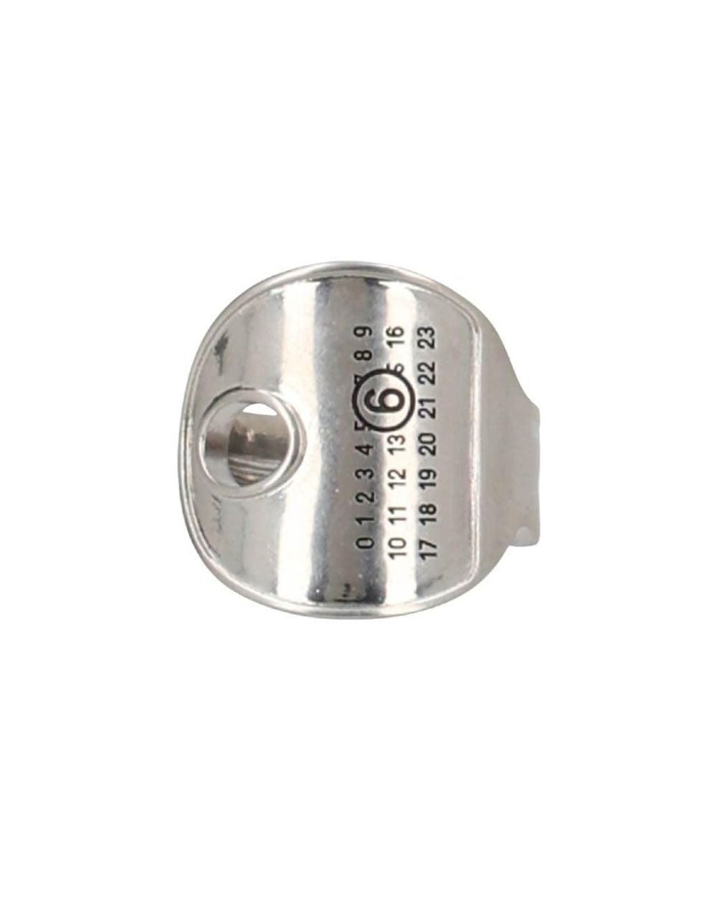 MM6 by Maison Margiela Metallic Logo Ear Cuff