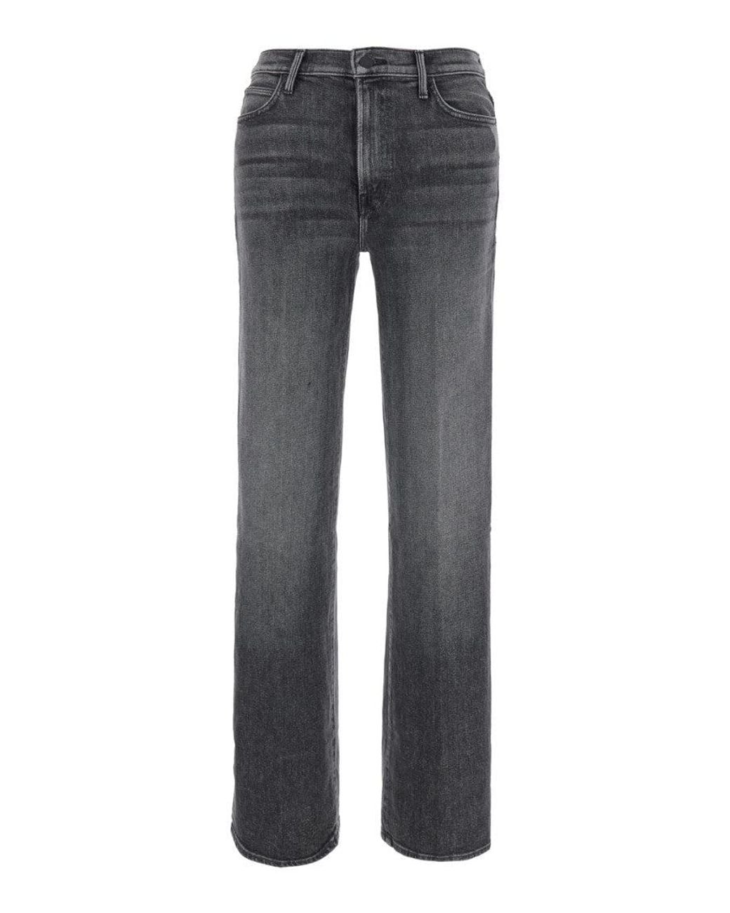 Mother Gray Mother The Kick It Jeans
