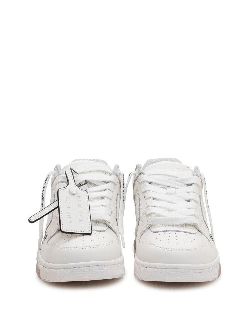 Off-White c/o Virgil Abloh White Leather Sneakers