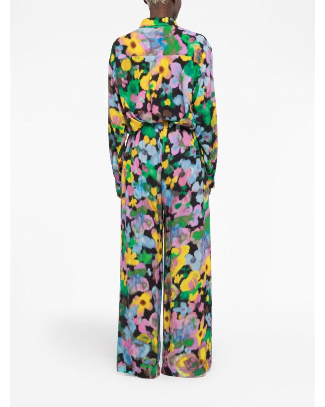 AZ FACTORY Blue Printed Pyjamas Trousers