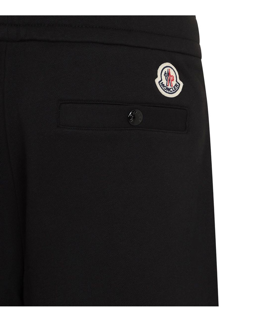 Moncler Blue Solid Sweatpants for men