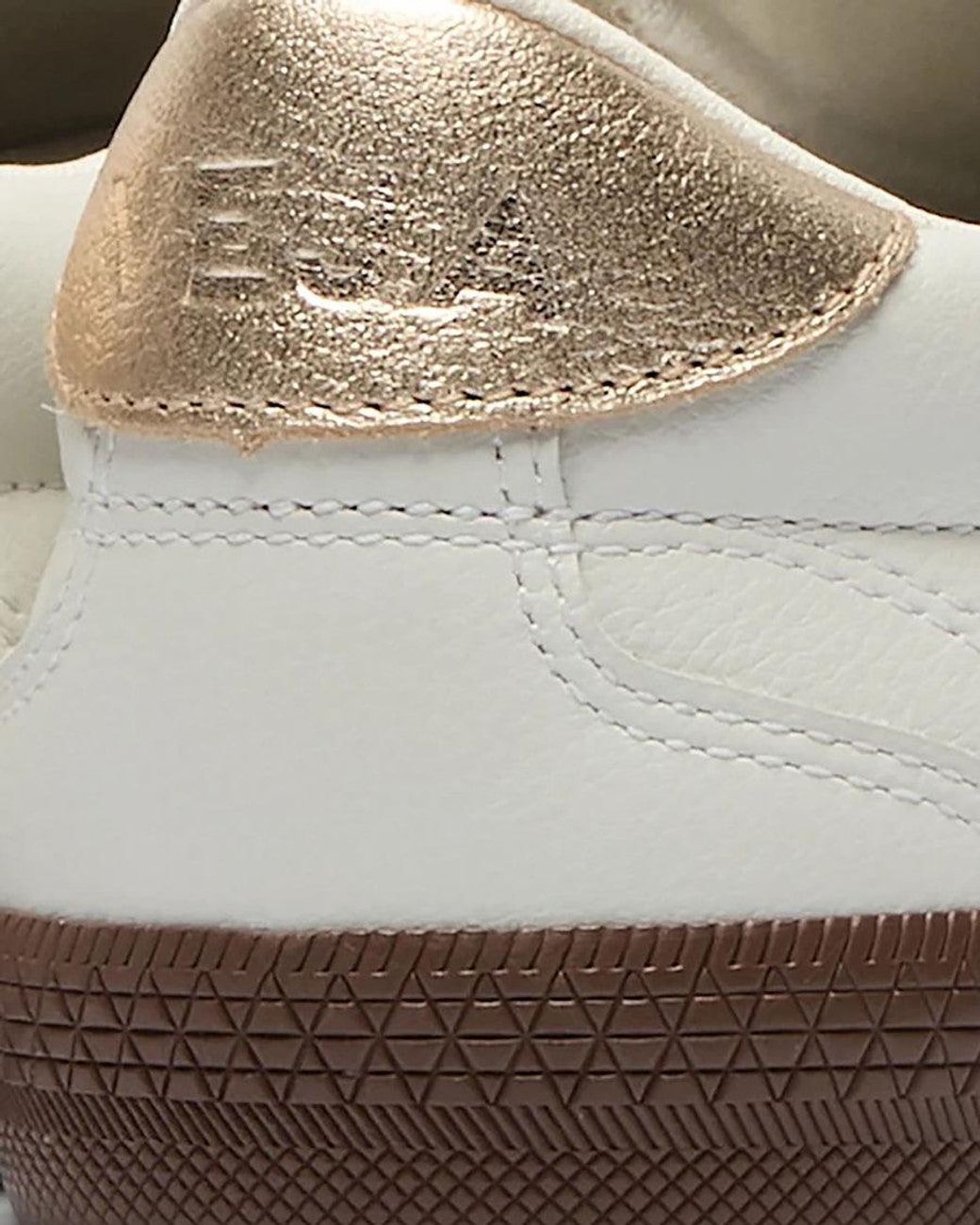 Veja White Leather Sneakers