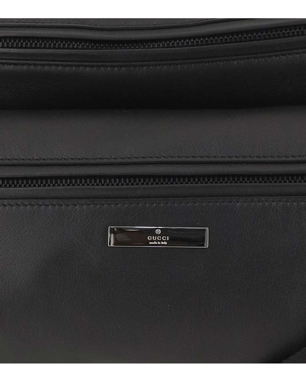 Gucci Black Tag Medium Crossbody Bag