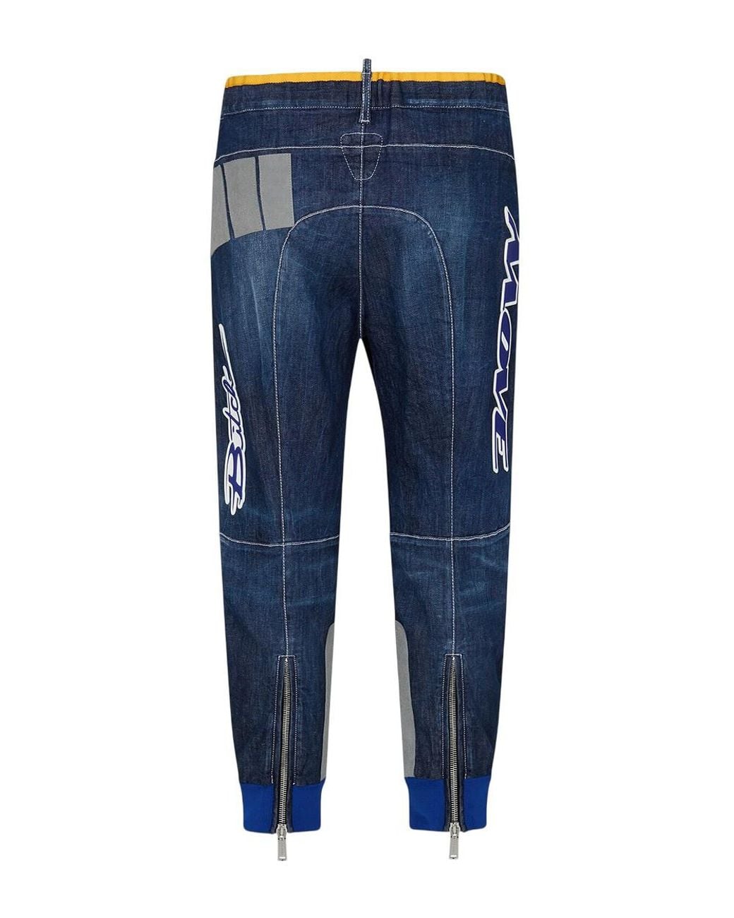DSquared² Blue Regular Pants for men
