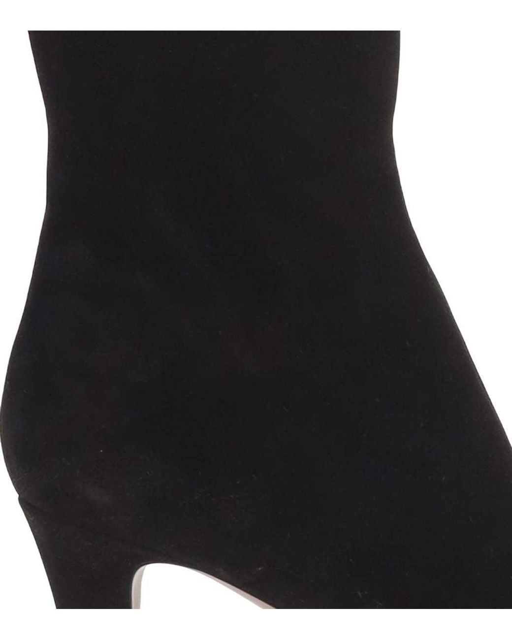Paris Texas Black Suede Ankle Boots