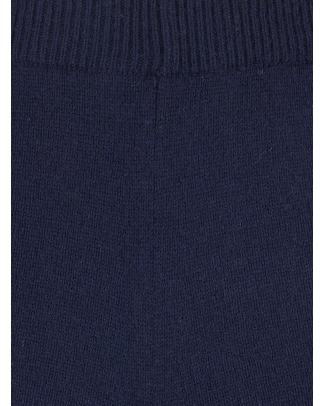 Twinset Blue Relaxed Drawstring Pants
