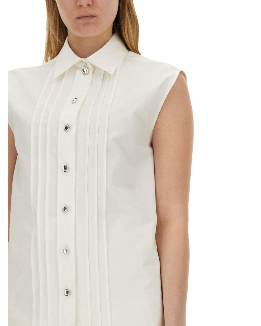 Moschino White Regular Solid Shirt