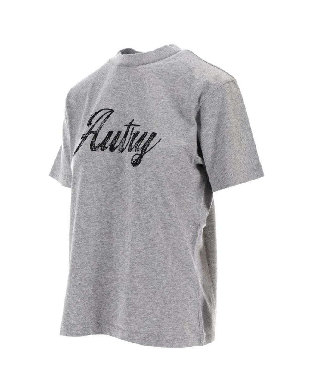 Autry Gray Logo T-Shirt