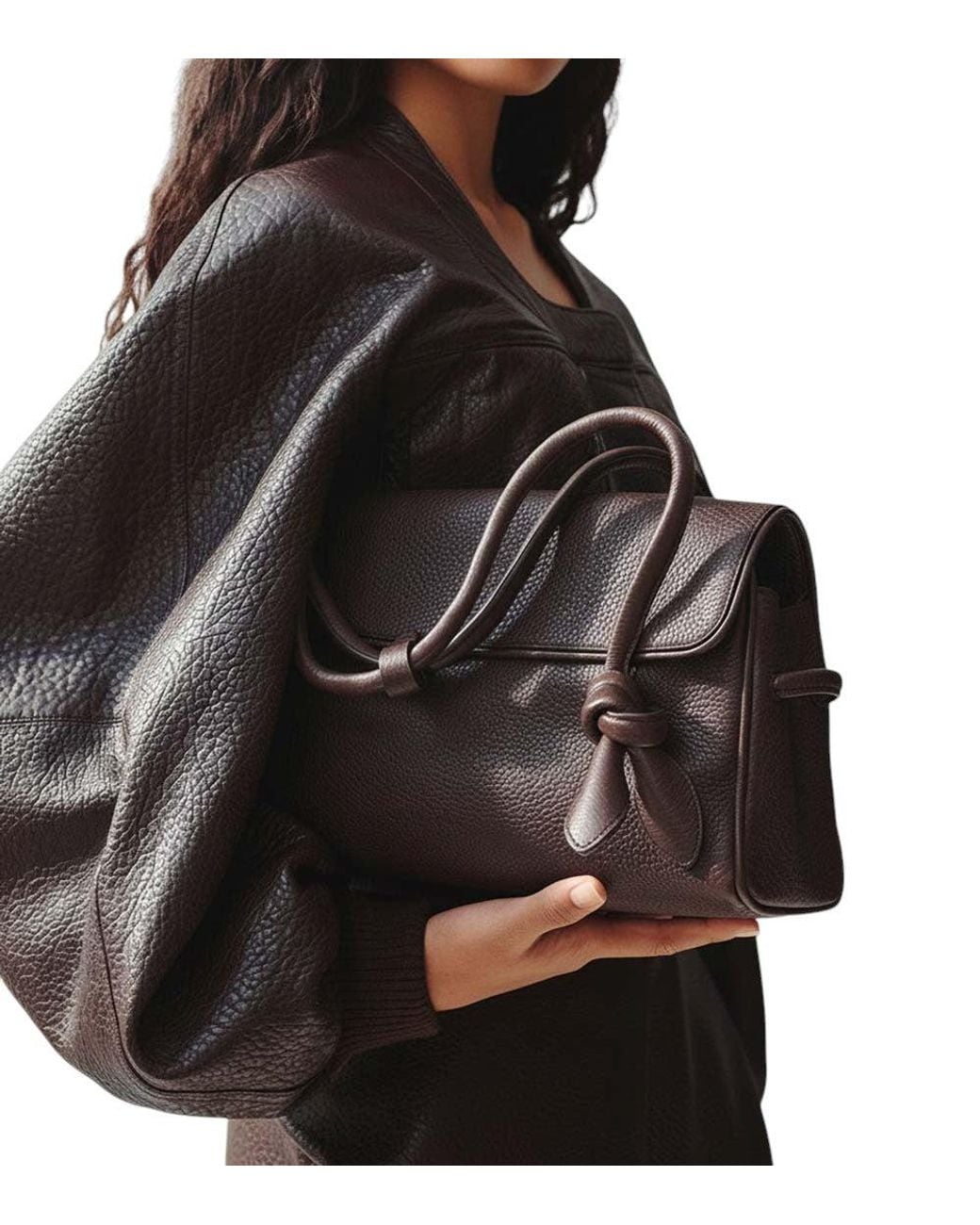 Jacquemus Brown Turismo Large Shoulder Bag
