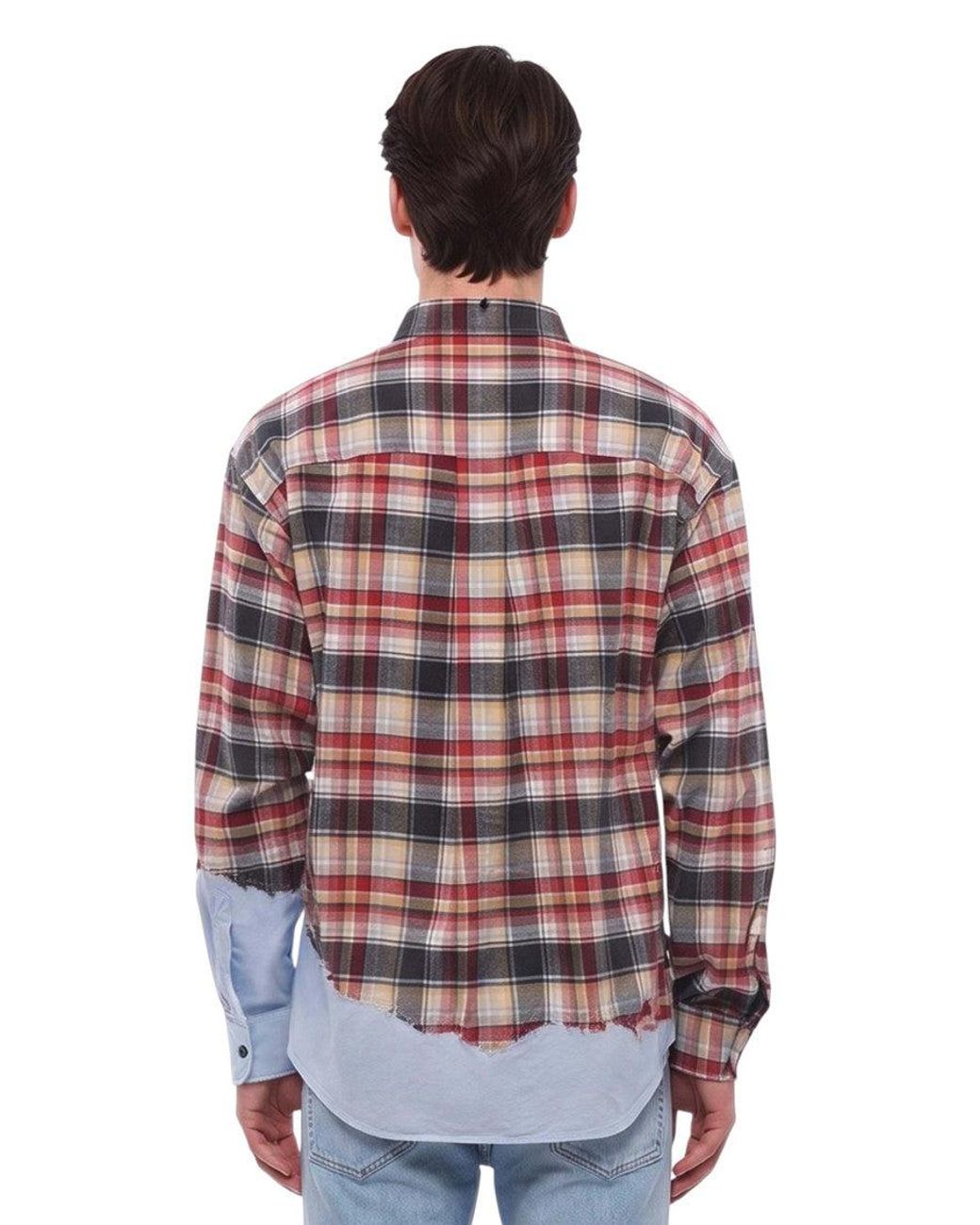 DSquared² Red Checked Shirt for men