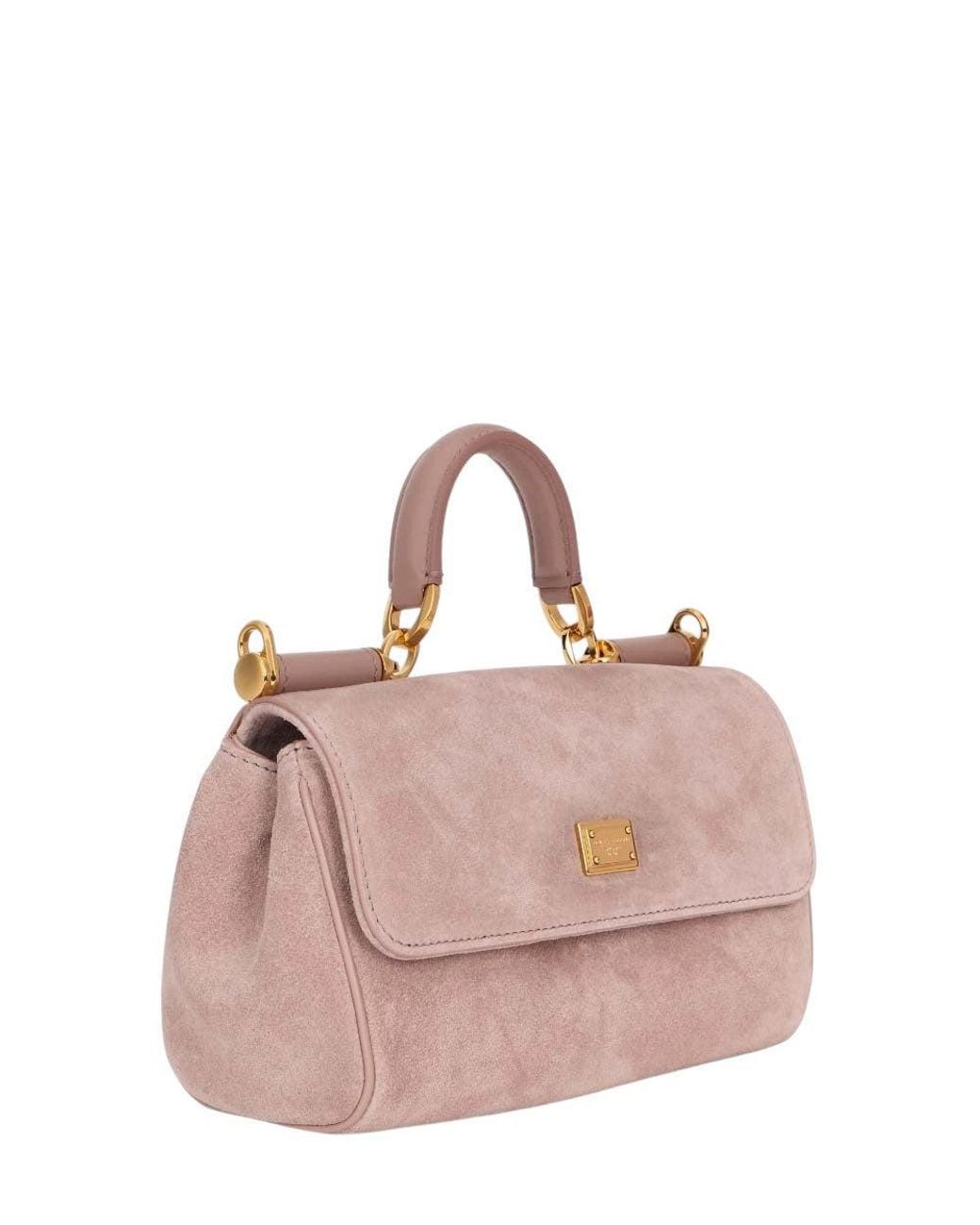 Dolce & Gabbana Pink My Sicily Medium Satchel