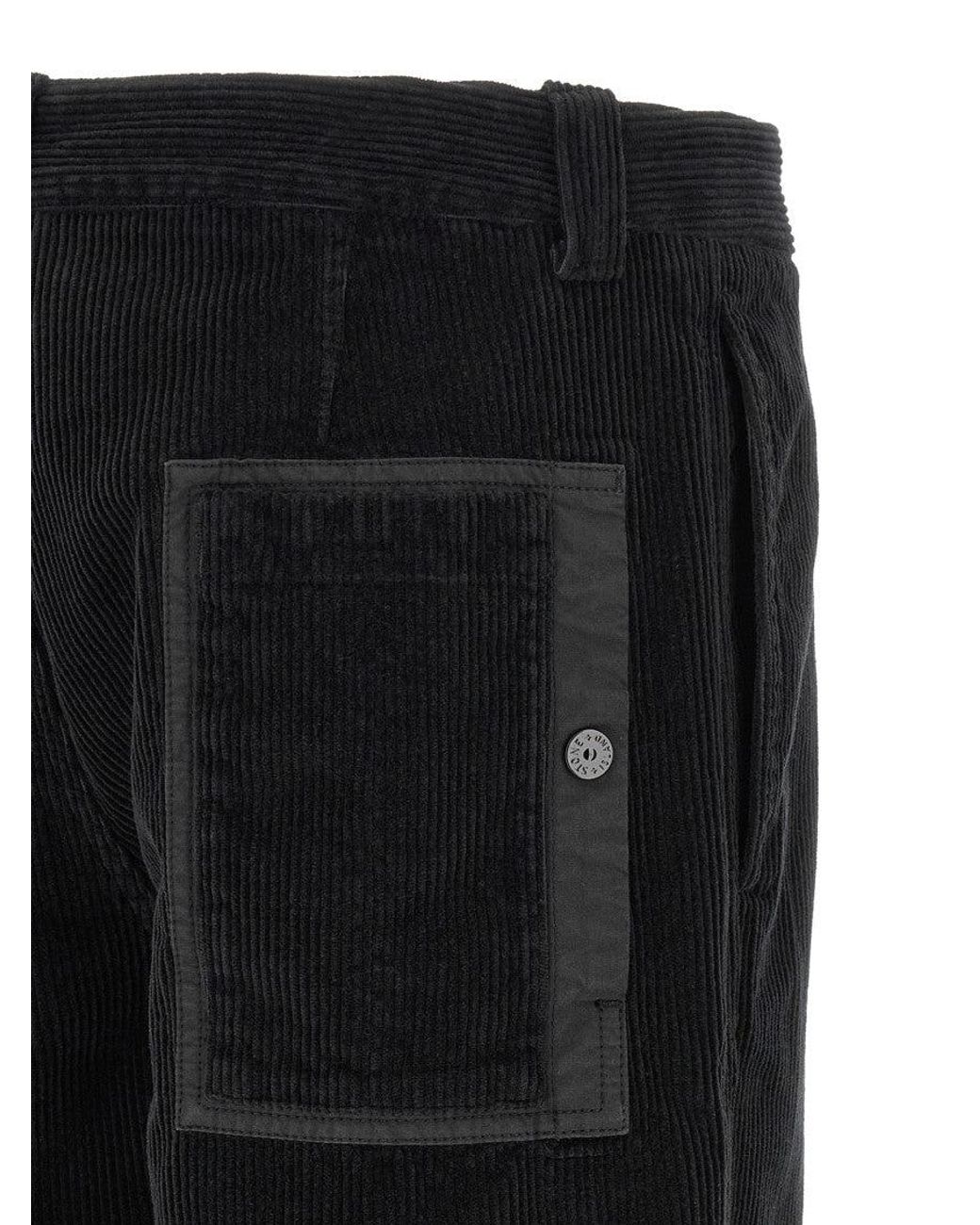 Stone Island Black '3100059' Pants for men