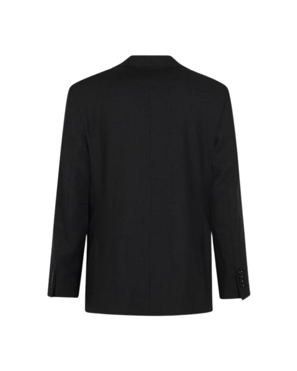 AMI Black Wool Blazer for men
