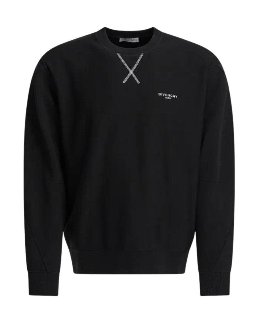 Givenchy Black Couture Seam Sweatshirt for men