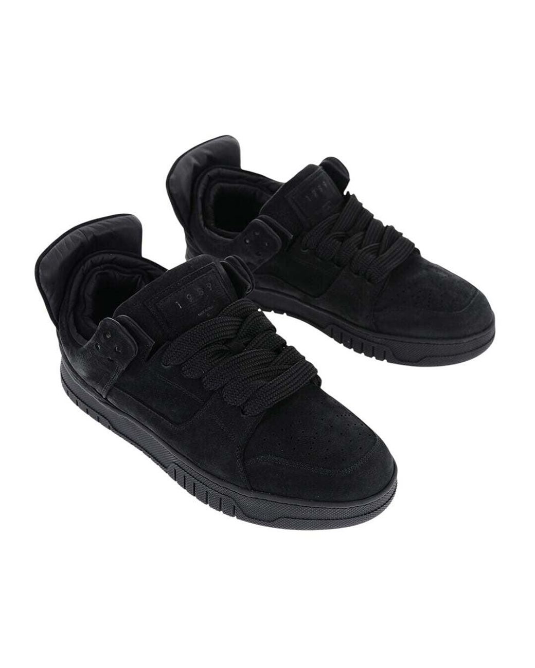 1989 STUDIO Black Low-Top Sneakers for men