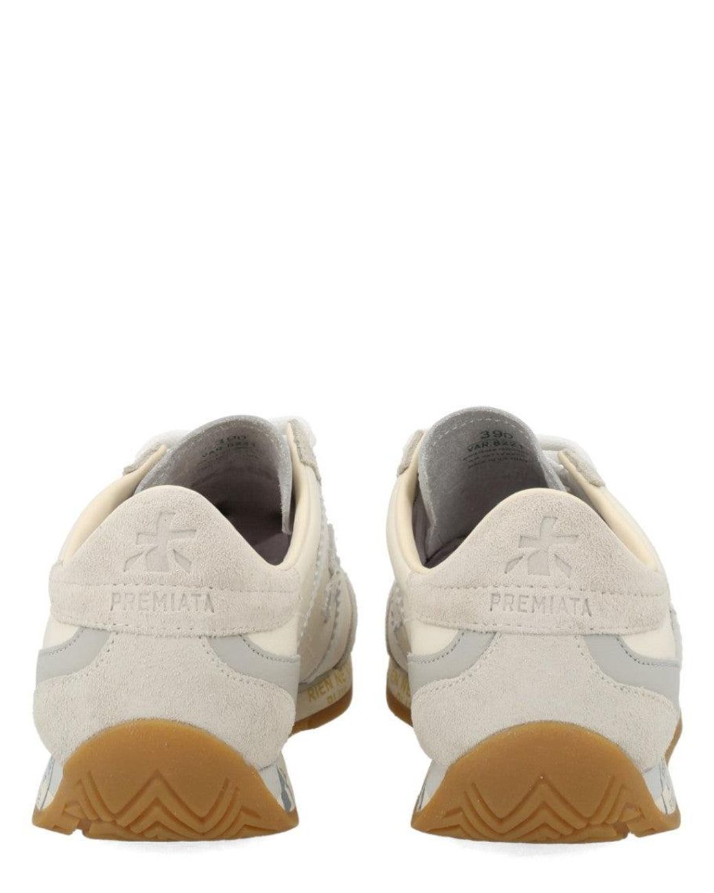Premiata White Logo Jackyx-25D Sneakers