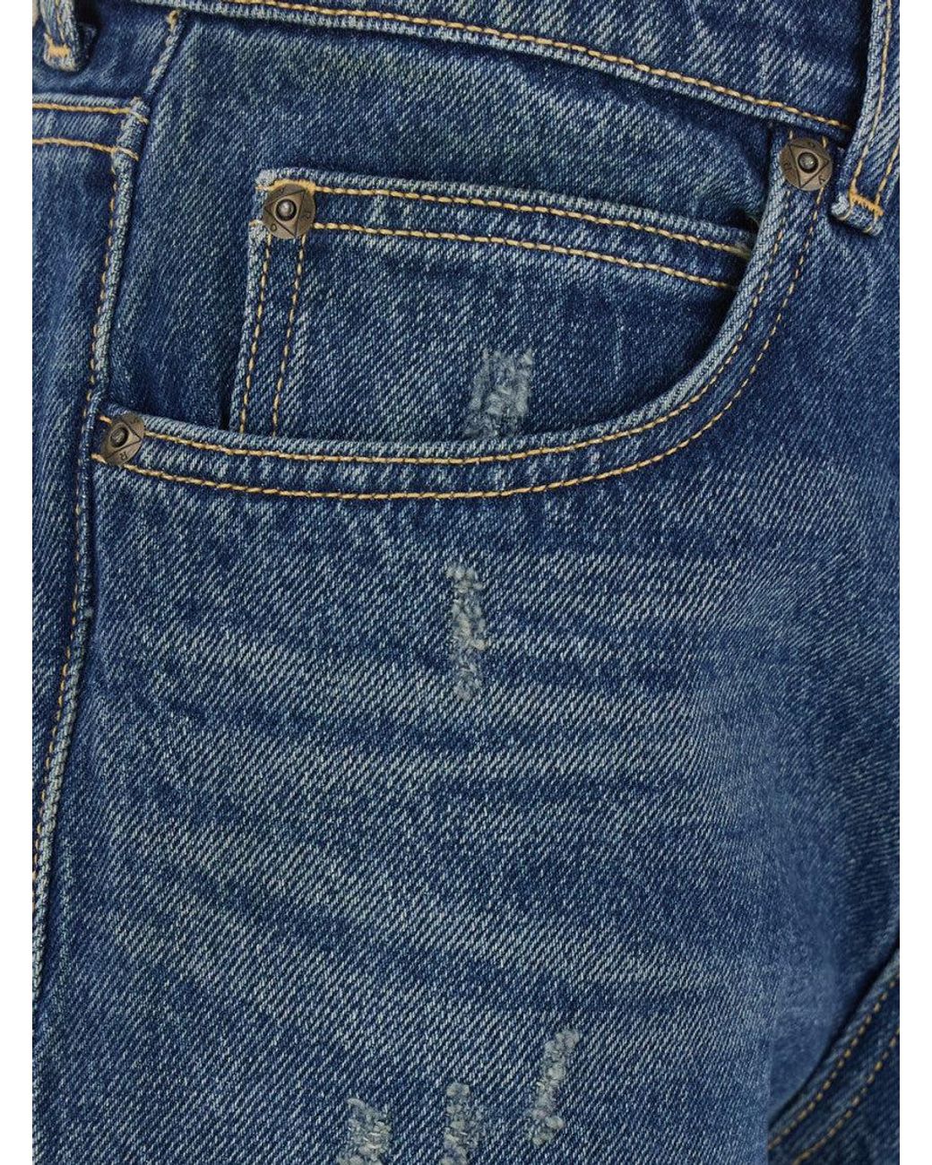 Roy Rogers Blue Regular Mid Rise Jeans