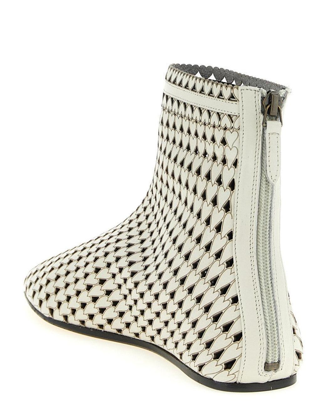 Isabel Marant White Ankle Boots