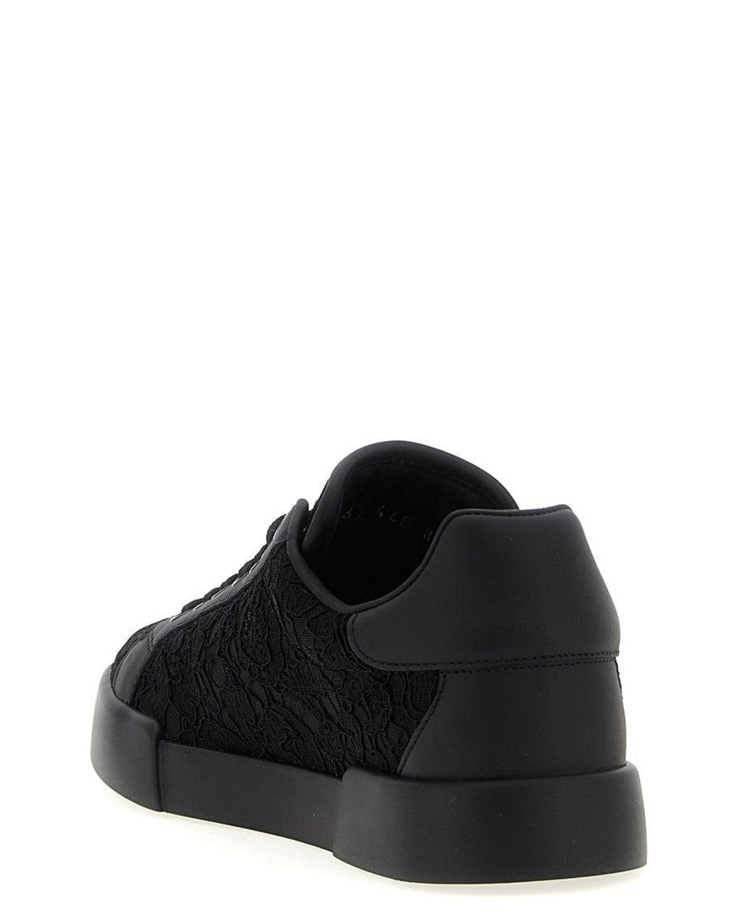 Dolce & Gabbana Black Logo Sneakers