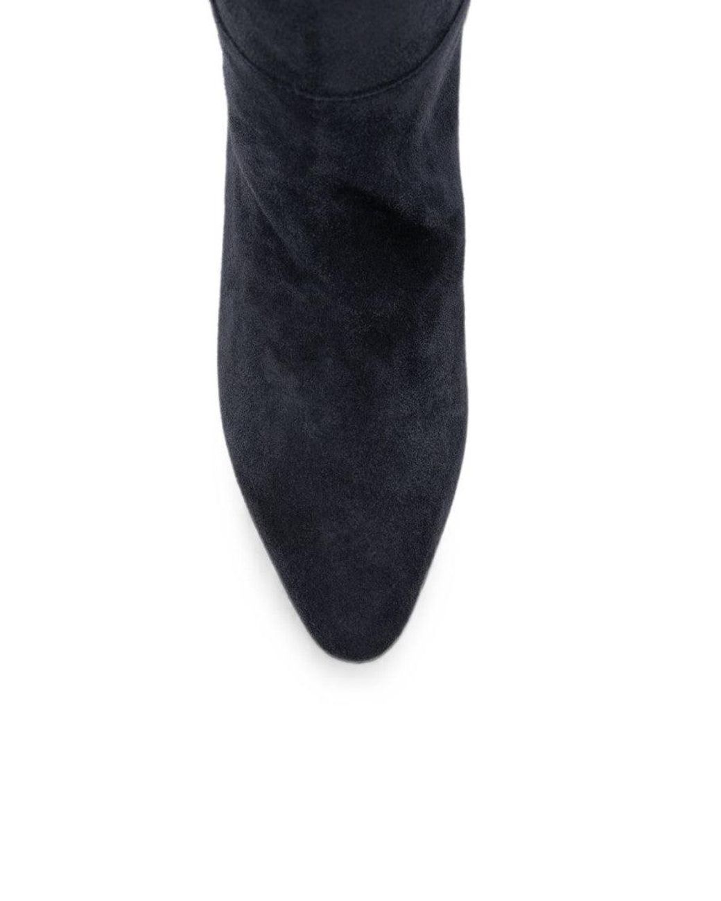 Forte_forte Blue Suede High Boots