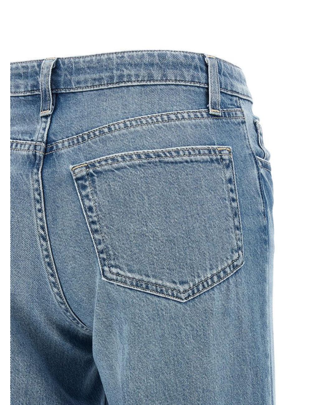 L'Agence Blue Low Rise Jeans