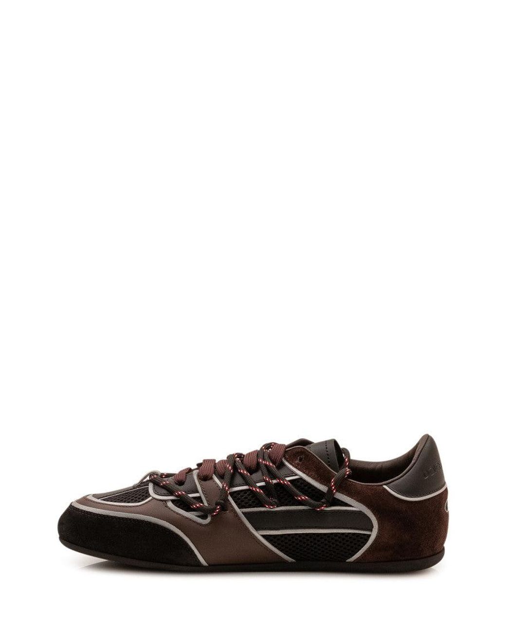 Dolce & Gabbana Black Sneakers With Suede Details for men