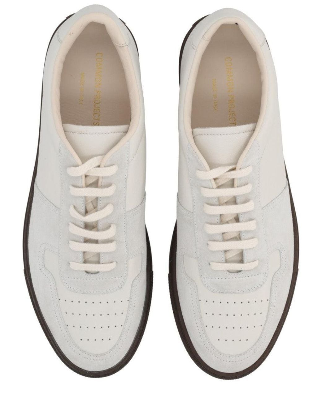 Common Projects White Lace-Up Sneakers for men