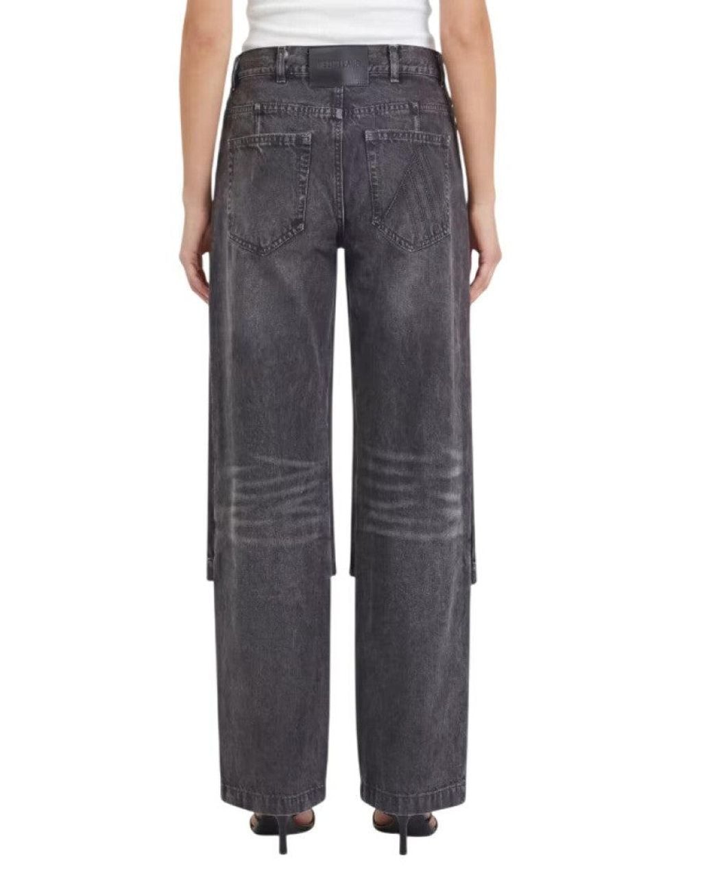 The Attico Blue Relaxed Fit Pants