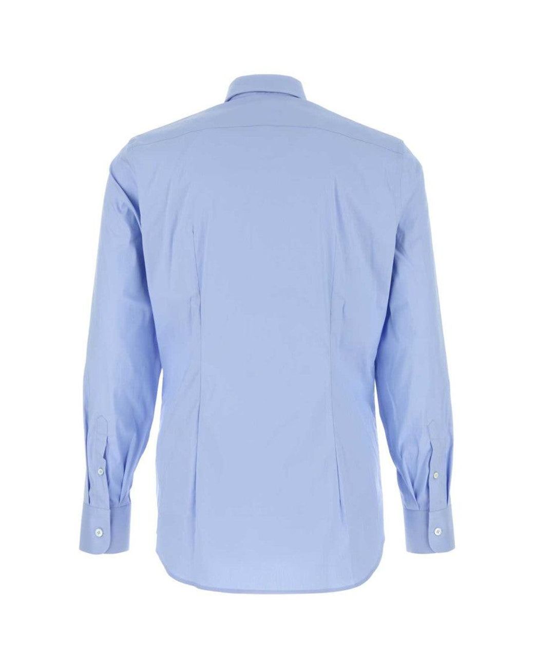 Prada Blue Shirts for men