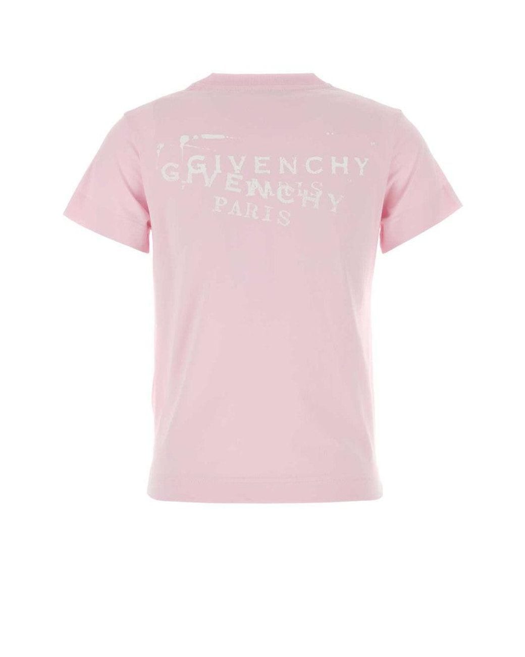 Givenchy Pink Logo T-Shirt
