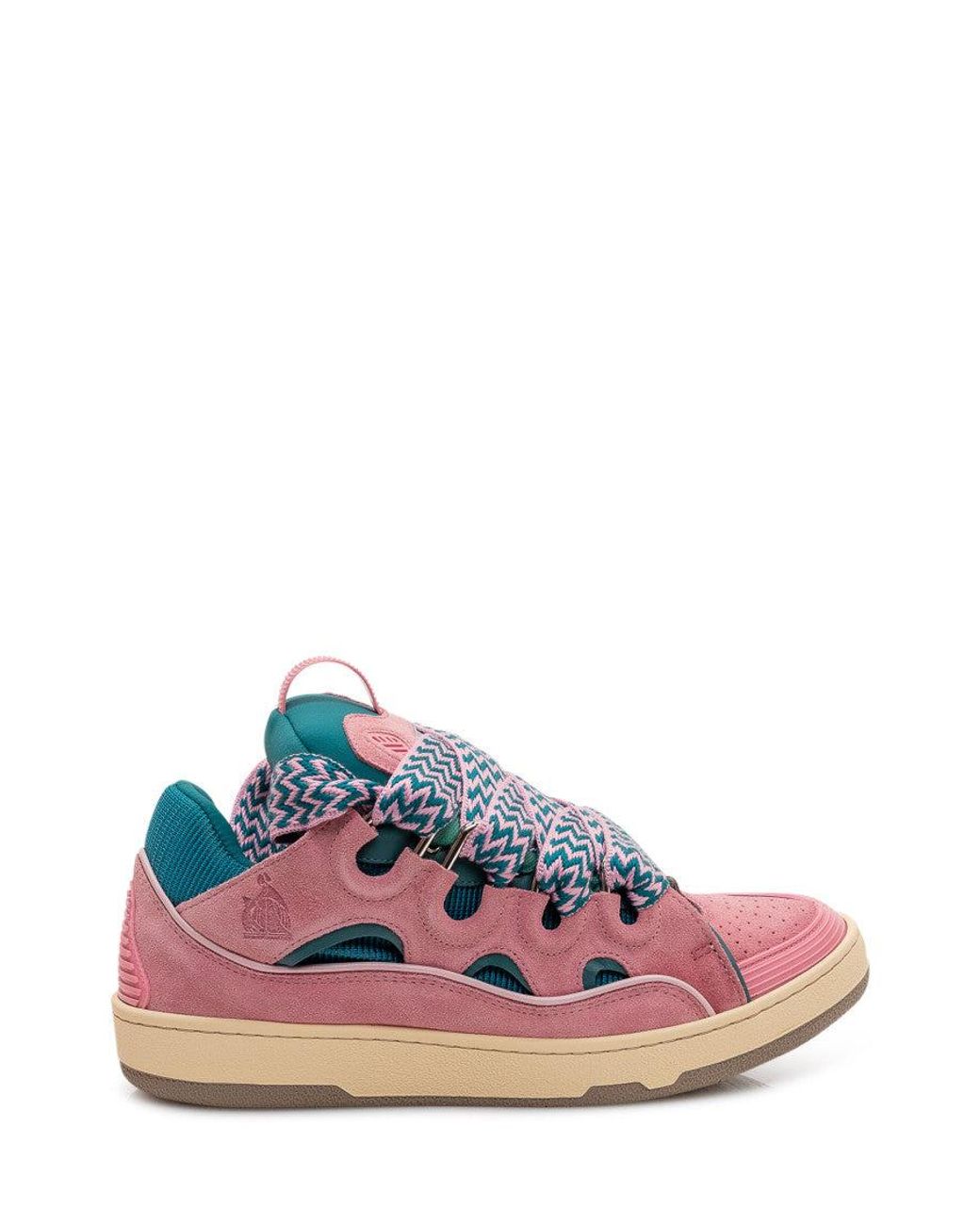 Lanvin Pink Curb Sneakers for men