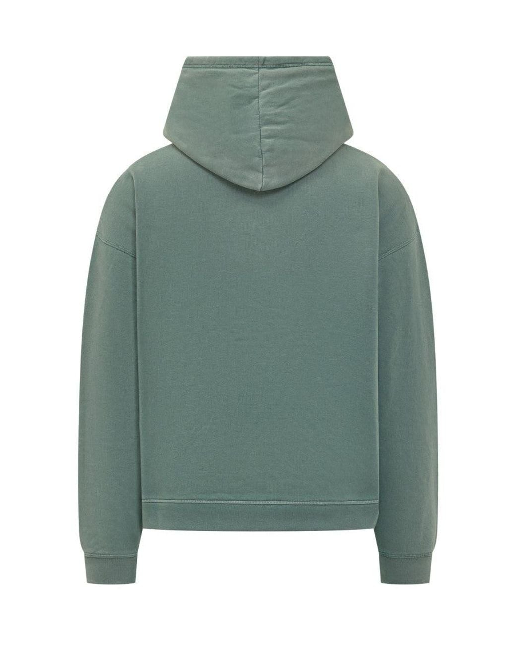 DSquared² Green Graphic Hood Sweatshirt for men