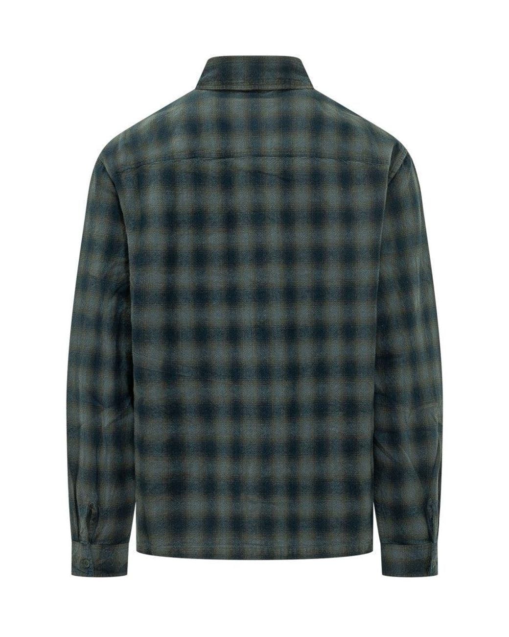 Represent Green Check Shirt for men