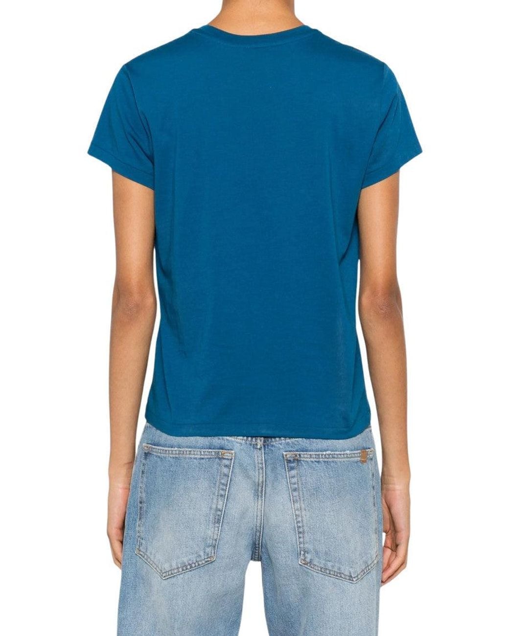Polo Ralph Lauren Blue Logo Crew Neck T-Shirt