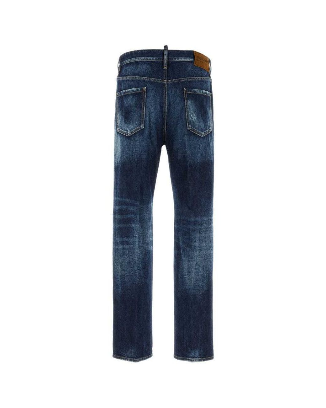 DSquared² Blue Classic Denim Pants for men
